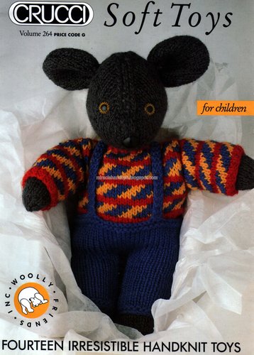 Image result for 264 + toy doll + knitting pattern